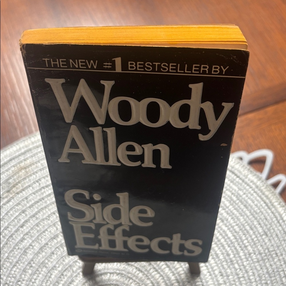 Woody Allen 'Side Effects' Black Coffee Table Book